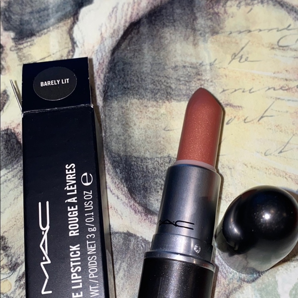 MAC COSMETICS BARELY LIT Lustre Lisptick BNIB RARE
